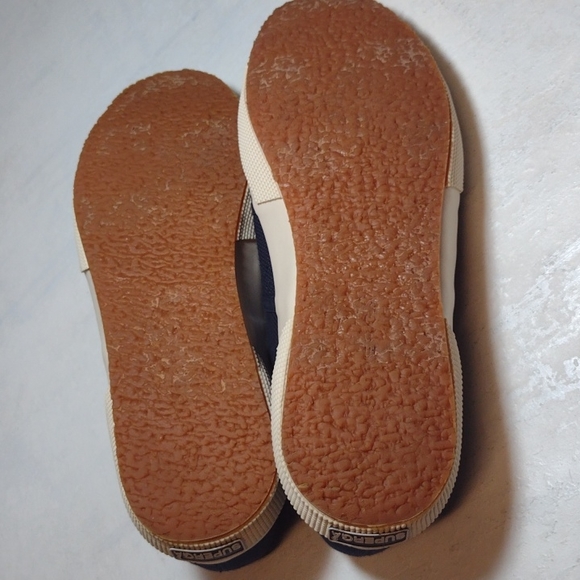 Superga men shoes navy blue men size 8 - Picture 11 of 12